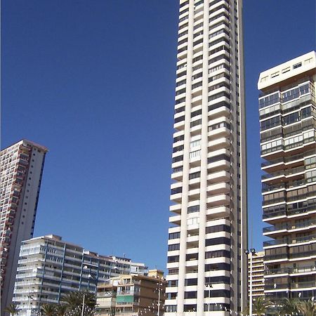 Apartamento Torre Levante, Primera Linea De Playa Benidorm Dış mekan fotoğraf