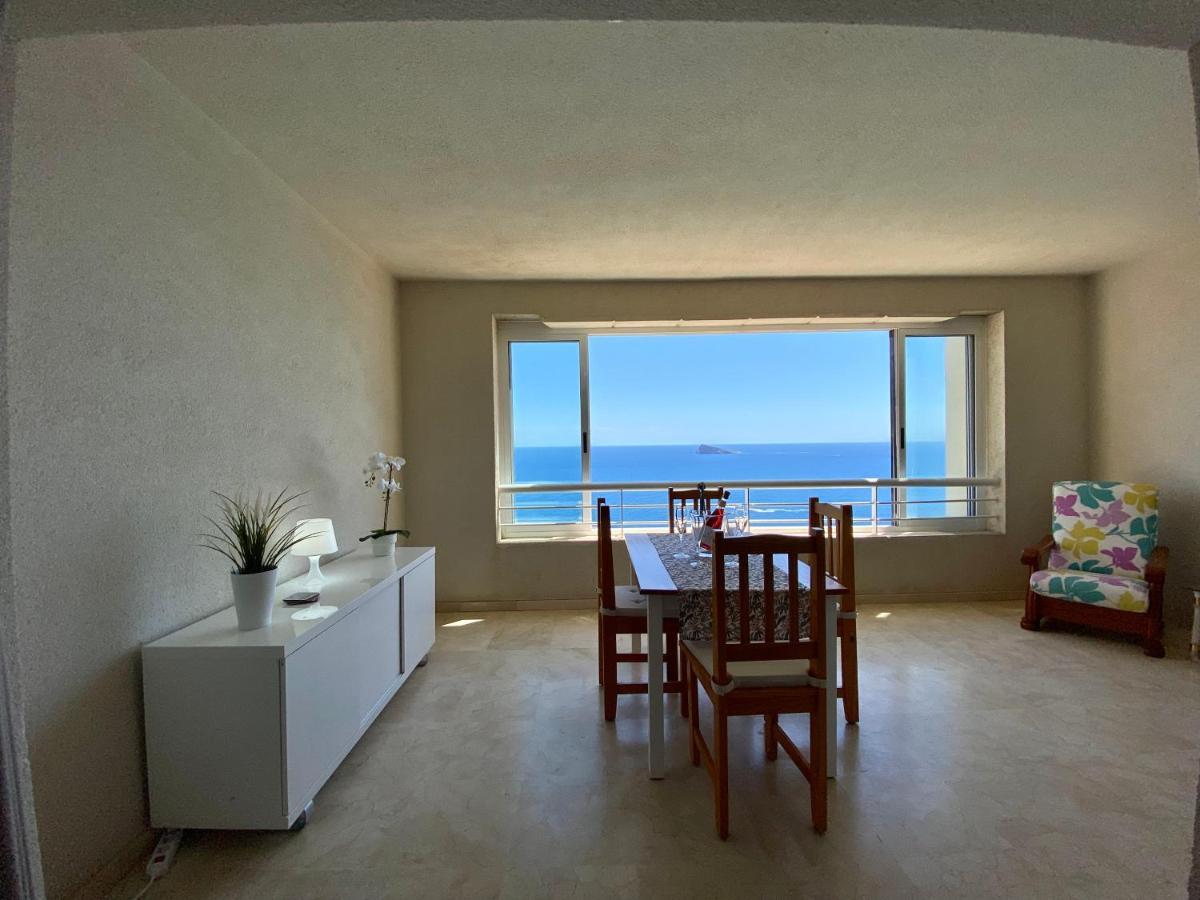 Apartamento Torre Levante, Primera Linea De Playa Benidorm Dış mekan fotoğraf