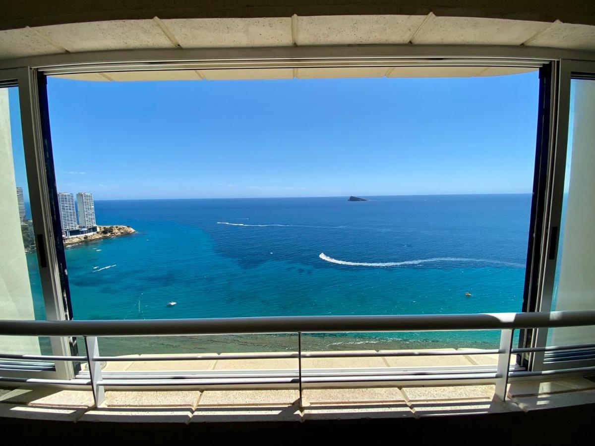 Apartamento Torre Levante, Primera Linea De Playa Benidorm Dış mekan fotoğraf